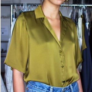 Sold: Orseund Iris Silk Funk Top With Tags